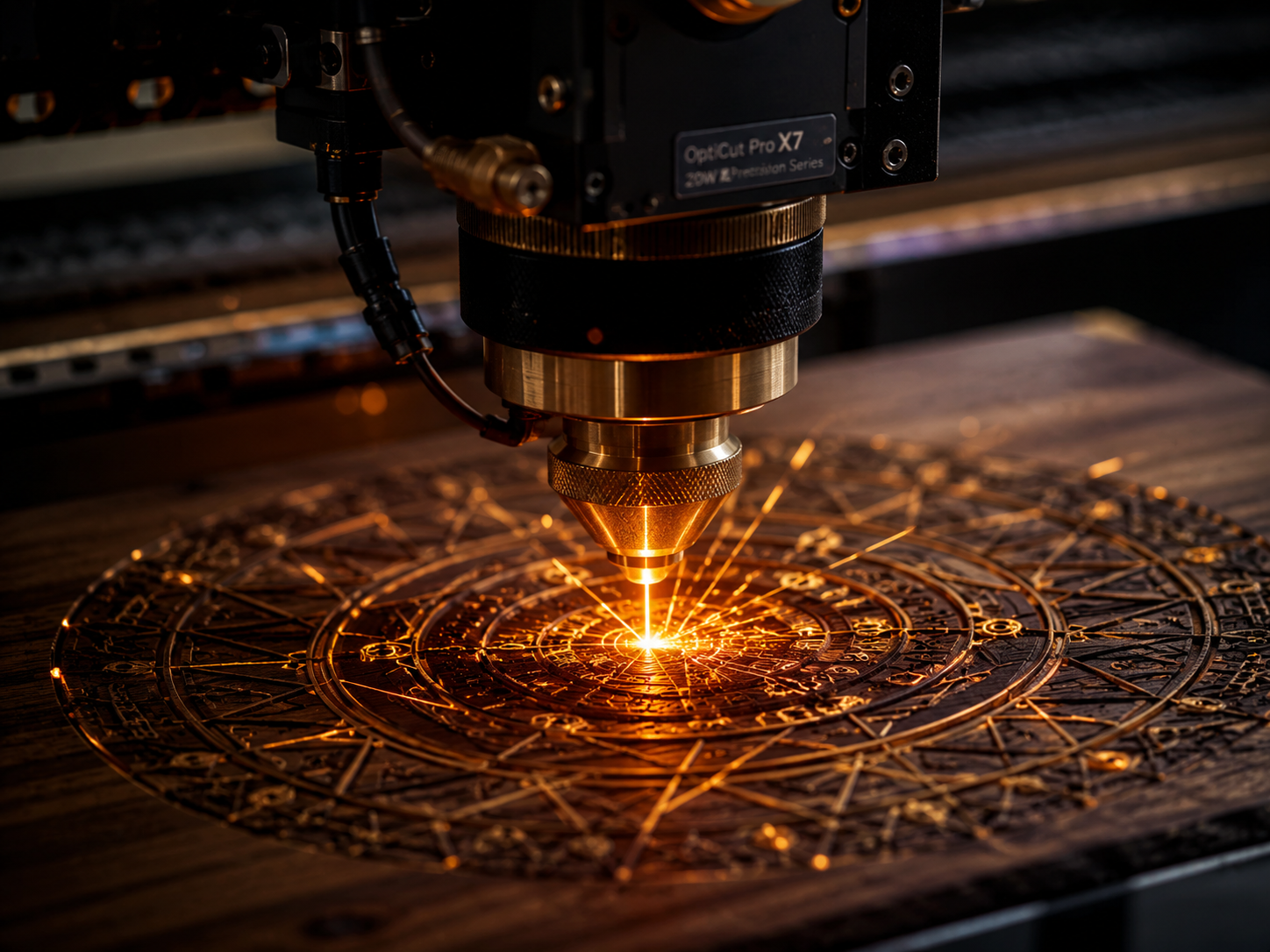 Serviços de gravação e corte a laser